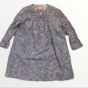 Neck & Neck Lavender Paisley Peasant Smock Dress